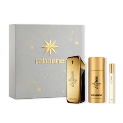 Rabanne Million Men's Set with Eau de Toilette 3pcs