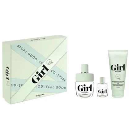 Rochas Girl Women's Set with Body Lotion 3pcs