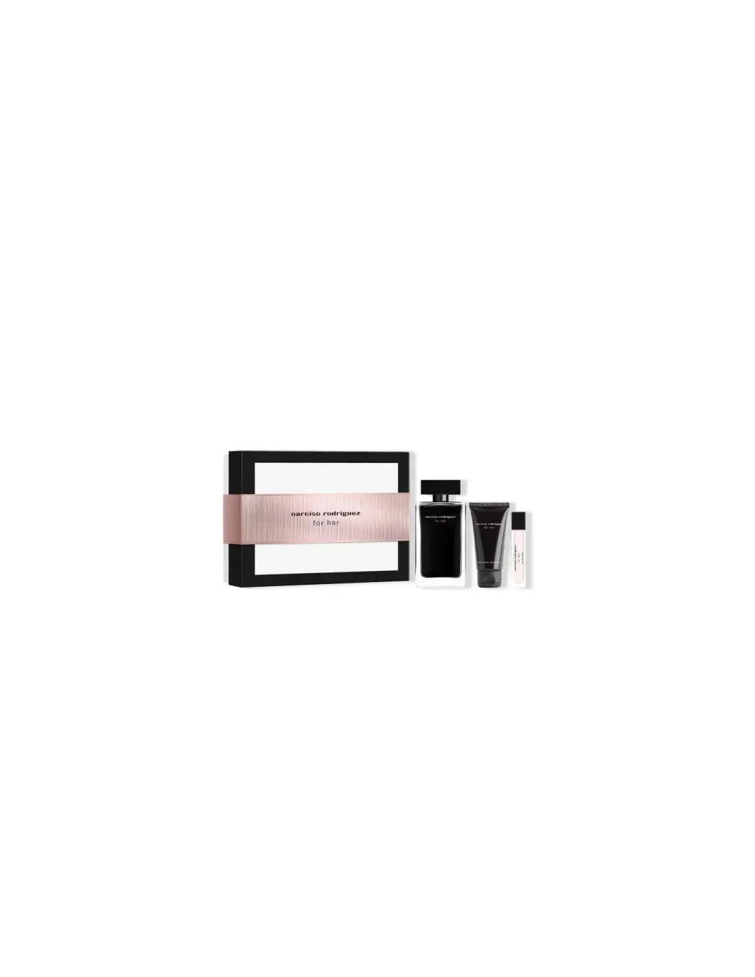 3423222133672.webp Narciso Rodriguez For Her Women's Set with Body Lotion 3pcs - Image 1