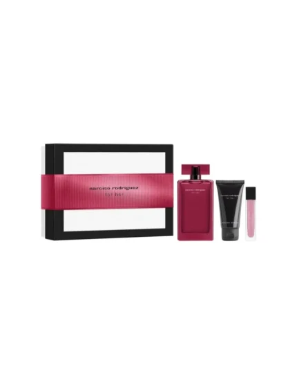 Narciso Rodriguez For Her Intense Women's Set with Body Lotion 3pcs