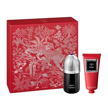 Cartier Pasha Edition Noire Gift Set Men