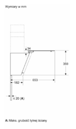 Bosch Chimney Vent Hood 60cm White - Image 8