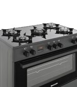 Ravanson Cooker 105lt with Natural Gas Hobs W90cm. Black - Image 4