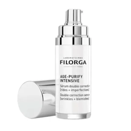 Filorga Age-Purify Intensive Moisturizing & Anti-aging Serum Face with Hyaluronic Acid for Detoxification & Radiance 30ml