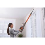 Black & Decker BHFEV182C Rechargeable 2 in 1 Stick & Handheld Vacuum 18V Orange - Image 8