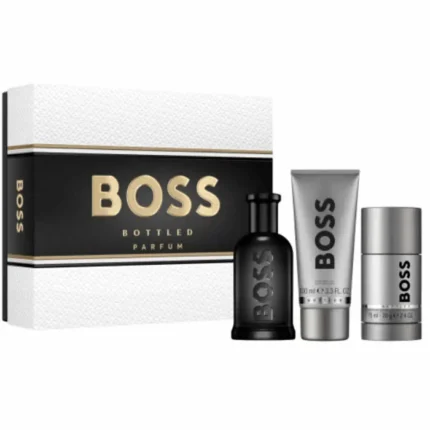 Boss Bottled Men's Set with Eau de Parfum 3pcs