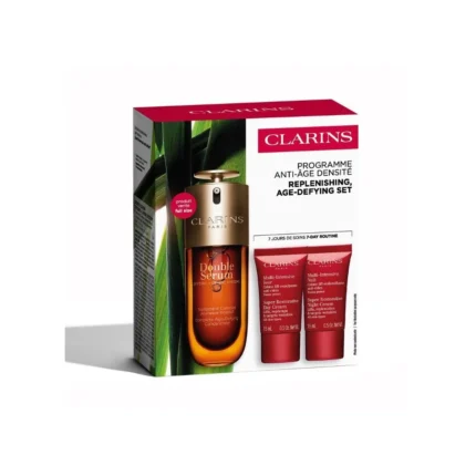 Clarins Double Serum & Multi-intensive Skin Care Set for Anti-ageing Brightening & Firming 4pcs
