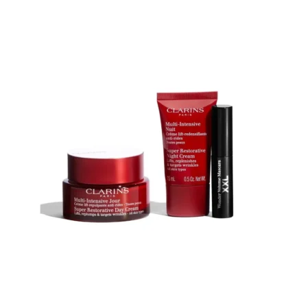 Clarins Multi-intensive Anti-ageing Skin Care Set for Anti-ageing & Firming 3 Pieces