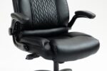 Office Chair with Fixed Arms Black Active Jet - Image 8
