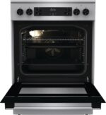 Gorenje Cooker 71lt with Ceramic Hobs W60cm. Inox - Image 2