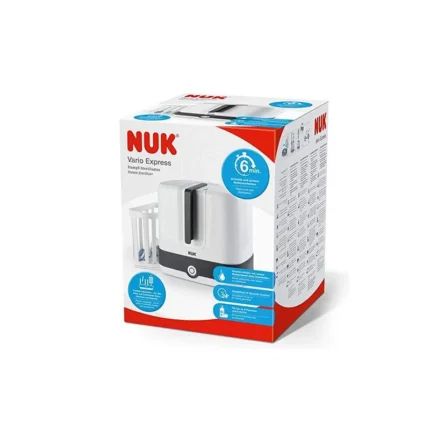 Nuk Vario Express Electric Baby Sterilizer for 6 Bottles