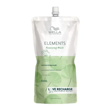 Wella Elements Regenerating Hair Mask for Repairing with Aloe Vera 500ml