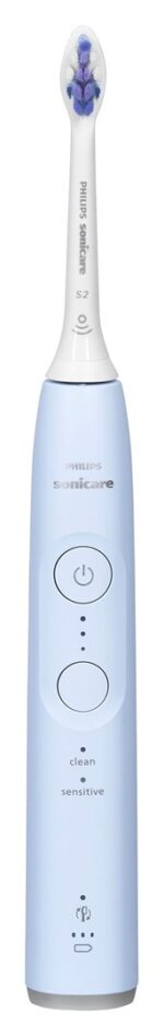 Philips Electric Toothbrush with Pressure Sensor and Travel Case HX7406/02 Light Blue - Image 3