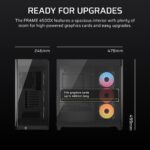 Corsair Frame 4500X RS-R ARGB Gaming Midi Tower Computer Case with Side Window Black - Image 6