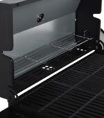 Ravanson GO-6 Gas Grill with Cast Iron Grill 74.8x38.5cm with 6 Burners 15.1kW and Side Burner 2.5kW - Image 8