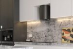Maan Elba Mini WPB 431 Island Vent Hood 31cm Black - Image 3