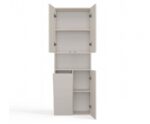 BATHROOM CABINET NEL DK 1K BASKET CASMERE COLOUR - Image 3