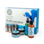 Natura Siberica Hair Restoration Hair Treatment Set with Shampoo 8pcs
