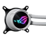 Asus ROG Strix LC III 360 v1 Water Cooling AIO CPU With 3 120mm Fans And ARGB Lighting White - Image 3