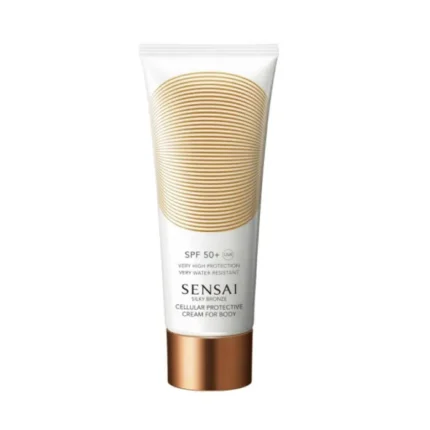 Sensai Silky Bronze Cellular Waterproof Sunscreen Lotion Body SPF50 Tinted 150ml