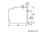Bosch Over Counter Oven 71lt W59.5cm. - Image 7