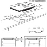 Electrolux Induction Cooktop Autonomous 78x52εκ. - Image 2