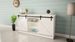 Chest of drawers 160x80x35 GRANERO white/gloss white - Image 5