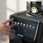 Siemens Eq500 iAroma Αυτόματη Μηχανή Espresso Πίεσης 15bar για Cappuccino με Μύλο Άλεσης Μαύρη TP553E07 - Image 5
