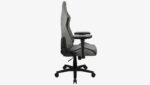 Aerocool Crown AeroSuede Fabric Gaming Chair with Adjustable Arms stone grey - Image 5