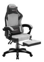 Huzaro Force 3.7 Fabric Gaming Chair with Adjustable Arms Gray - Image 5
