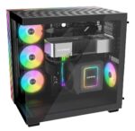 Be Quiet Light Base 600 DX Gaming Midi Tower Computer Case with Side Window and RGB Lighting Black - Image 6