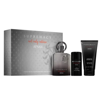 Afnan Supremacy Not Only Intense Men's Set with Eau de Parfum and Shower Gel 3pcs