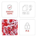 HSM Pure 35-Sheet CD and Paper Shredder - Image 6