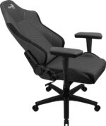 Aerocool Crown AeroWeave Fabric Gaming Chair with Adjustable Arms Ash Black - Image 4