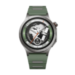 OnePlus Watch 4 Titanium 47mm Αδιάβροχο με Παλμογράφο (Evergreen)