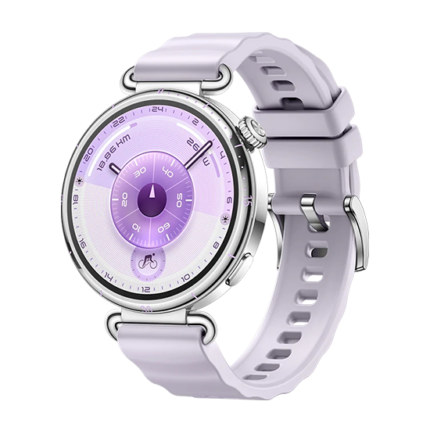 Huawei Watch GT 6 Stainless Steel 41mm Αδιάβροχο με Παλμογράφο (Μωβ)