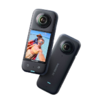 Insta360 X3 Action Camera 5K 360° Capture Underwater with Touch Screen 2.29" and Wi-Fi Black