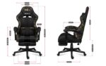 Huzaro Force 4.7 Artificial Leather Gaming Chair with Footrest Camo - Image 10