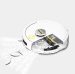 Karcher RVC 3 Comfort Robot Vacuum Cleaner with Laser Mapping and 15000Pa Suction Power White - Image 2