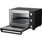 MPM Electric Countertop Oven 48lt Without Burners Black - Image 2