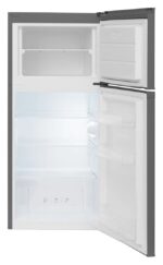 Amica Double Door Refrigerator 167lt H122xW54xD57cm Inox FD2015.4X - Image 3
