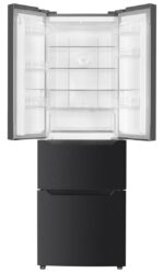 MPM Side-by-Side Refrigerator 320lt NoFrost H186xW64xD69cm Inox MPM-351-SBF-07 - Image 2