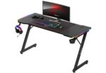 Desk Hero 3.3 RGB Wooden Black with LED 140x60x74cm - Image 6