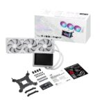 Asus ROG Ryuo IV 360 ARGB Water Cooling AIO CPU With 3 Fans 120mm White - Image 3