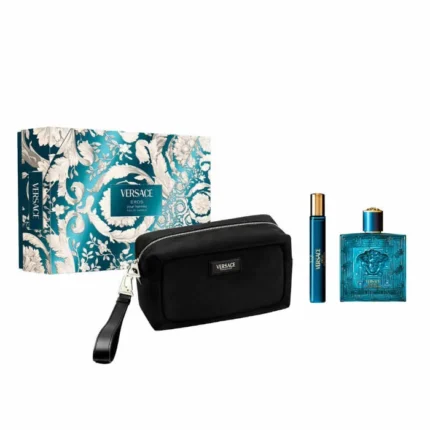 Versace Eros Ανδρικό Σετ με Eau de Parfum 3τμχ