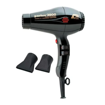 Parlux 3800 Ionic Professional Hair Dryer 2100W Black