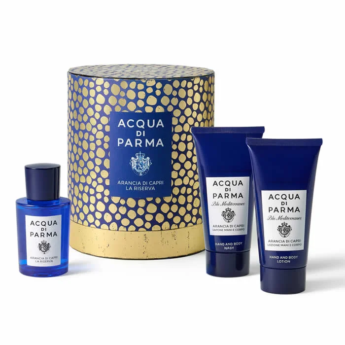 8028713829505_1.webp Acqua Di Parma Arancia Di Capri La Riserva 50ml Gift Set - Image 1