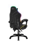 Huzaro HZ-FORCE 3.7 Artificial Leather Gaming Chair with RGB Lighting Black - Image 4