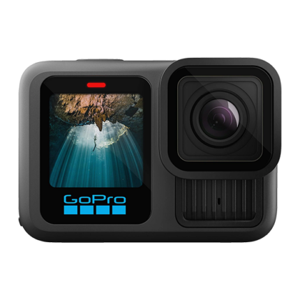 GoPro Hero13 Action Camera 5K 360° Capture Underwater with Screen 2.27" and Wi-Fi Black