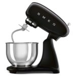 Smeg Κουζινομηχανή 1000W με Ανοξείδωτο Κάδο 4.8lt Μαύρη - Image 2